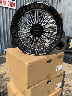brand new wheels and tires