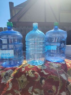 Primo Water 5-Gallon Jugs Set of 3 BOTES LIMPIOS PARA SU AGUA FRESCAS