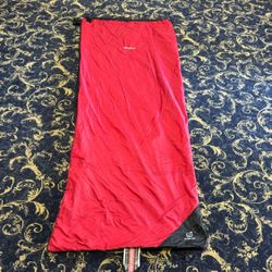 Outbound red & black sleeping bag / warm/ compact/Durable.