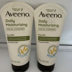 Aveeno Daily Moisturizing Facial Cleanser 5 oz 2 x $10