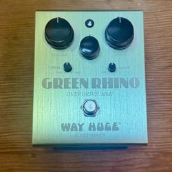 Way Huge Dunlop MXR Green Rhino Overdrive.