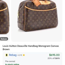 LV Brown Purse For Sale
