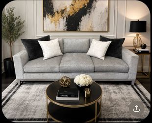 Brand new Luxury sofa with accent pillows included!