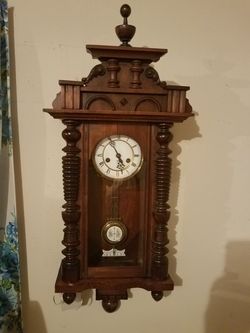 Vintage 1880s Wall clock