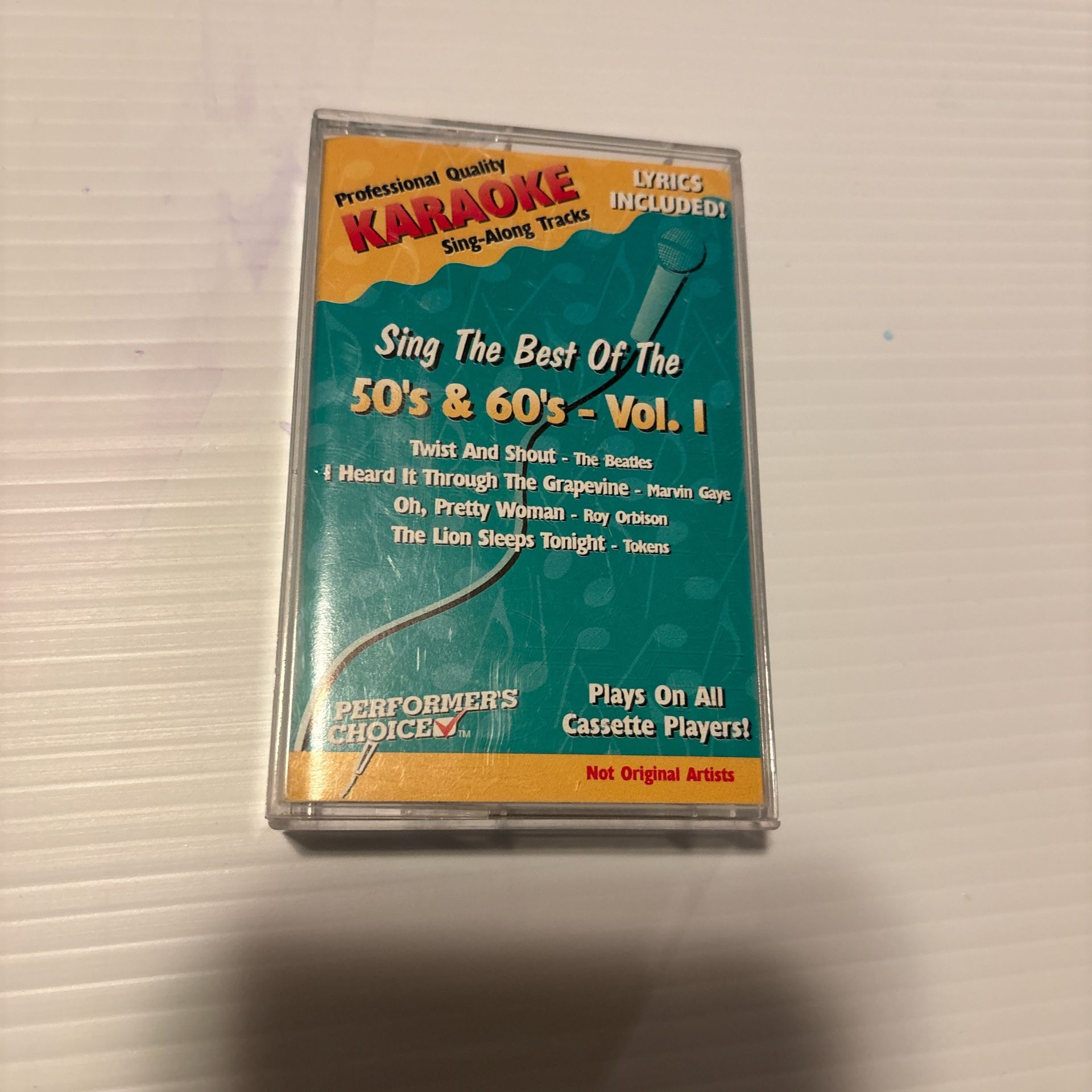 Karaoke cassette