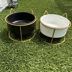 Retro Pet Bowls / Can Be Personalized