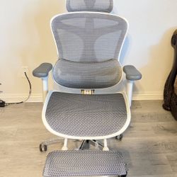 SIHOO Doro C300 Ergonomic Office Chair with Footrest, Ultra Soft 3D Armrests, Dynamic Lumbar Support for Home Office Chair, Adjustable Backrest Desk C