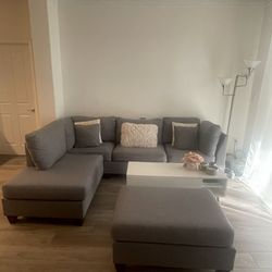 Sectional Sofa Grey