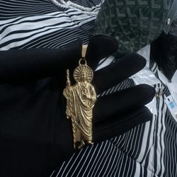 Large Gold San Judas