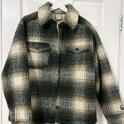 kith fawn shacket