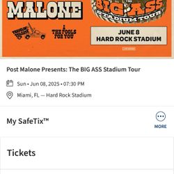 Post Malone Tonight! 