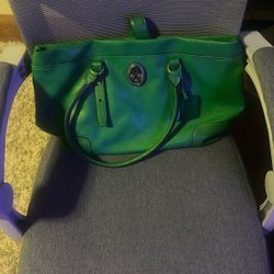 Green Tumi Purse 