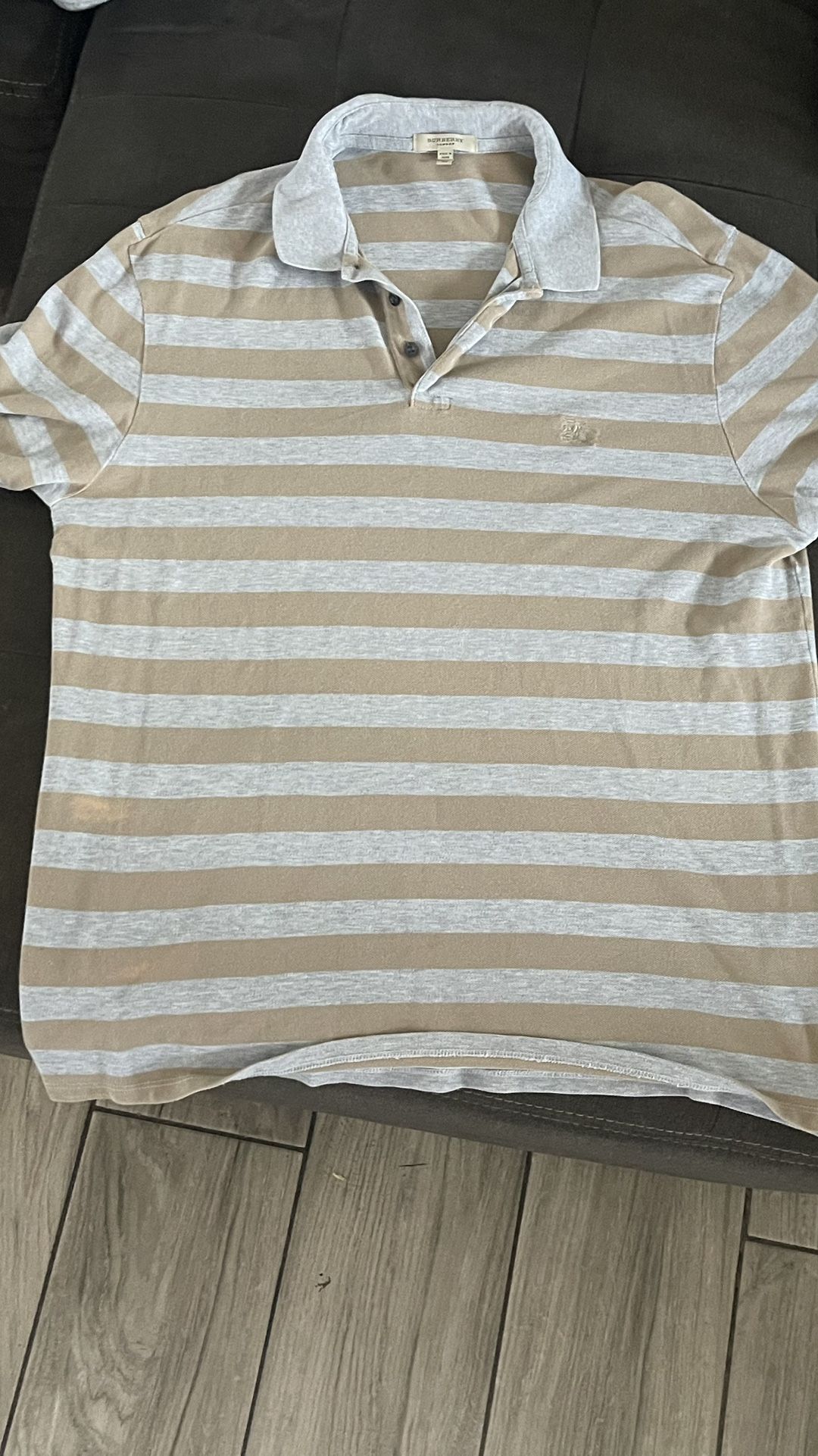 burberry authentic checkered polo