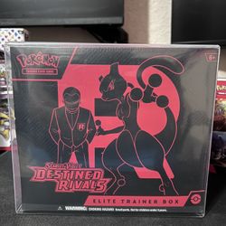 Pokemon Destined Rivals ETB (w/ case)