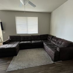 Brown Couch 
