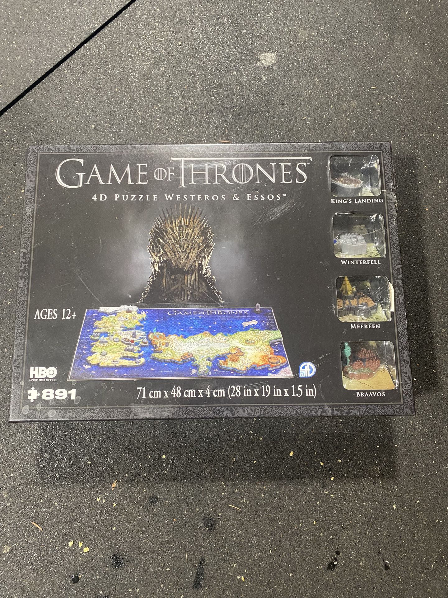 🧩 Game of Thrones 4D Puzzle – Westeros & Essos Edition 🌍 Puzzle + Map + Time Layer = Awesome! ⚔️🐉