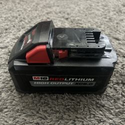Milwaukee 6ah Battery And Charger 