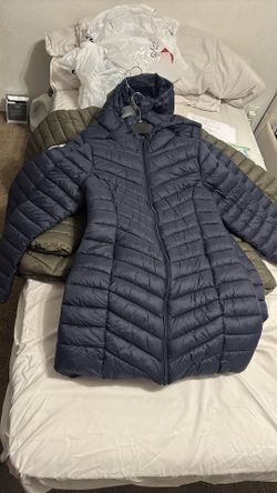 Chamarras Tommy, size Mediana para mujer, color verde y azul