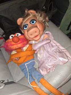 Muppets hand puppets (original&RARE )