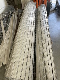 10’ Tall Slatted Chain Link Rolls 