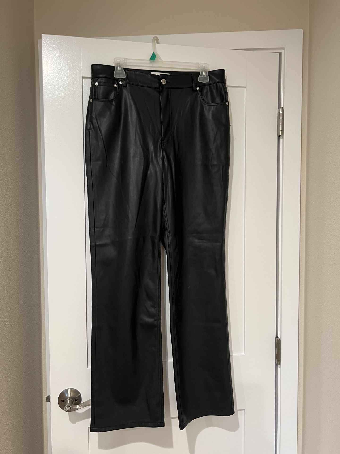 Zara Leather Pants