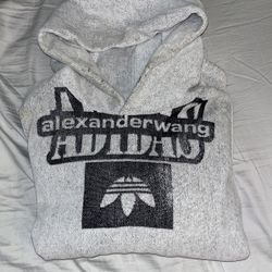 AlexanderWang X  Adidas hoodie