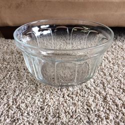 Vintage Vereco Glass Serving Bowl