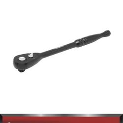 Husky 1/2 in. Drive 100-Position Low-Profile Long Handle Ratchet @Tools-786