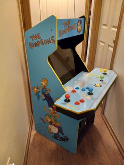 The simpsons arcade game 1up
