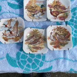 Royal Adderly Game Bird Bone China Dishes
