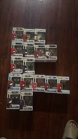 Funko Pop Marvel Spider-Man Collection Lot