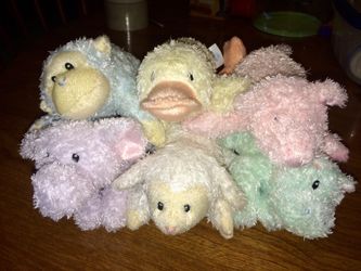 baby gund set of 6 toodles #5849 - discontinued