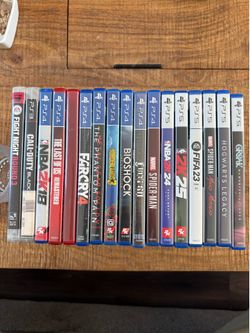 PS3 PS4 PS5 GAMES LOT - Open to Trades