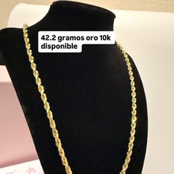 10k Rope Chain Gold 