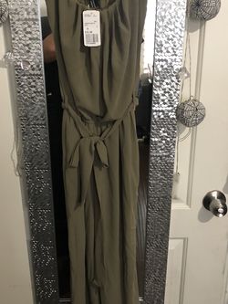 Olive jumpsuit
