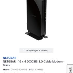 NETGEAR - CM 500 DOCSIS 3.0 Cable Modem