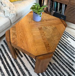 Vintage Lane mid century modern large end/side table