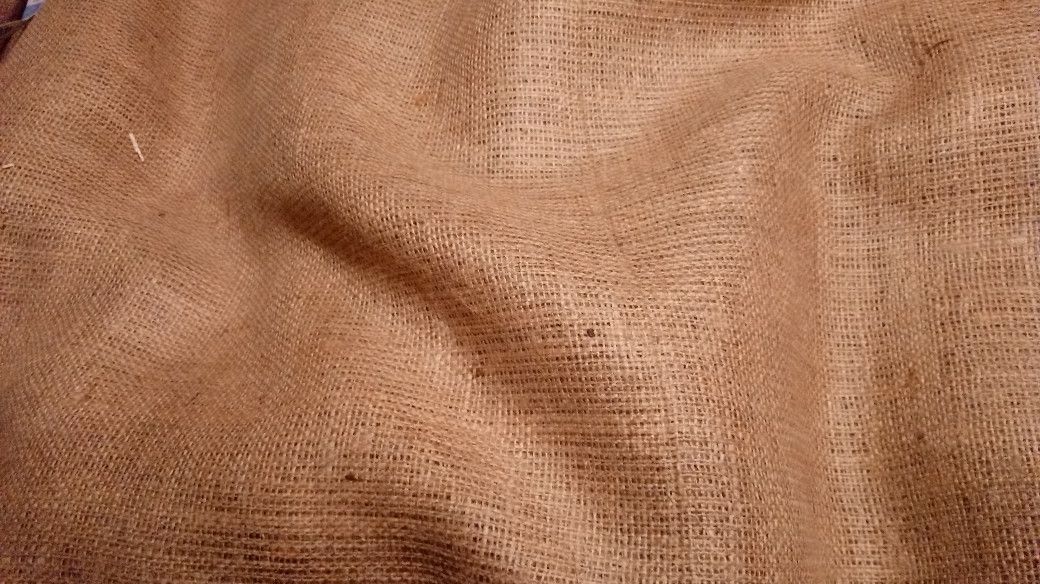 8+ yards of nice burlap
