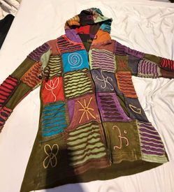 Patchwork jacket- Rising International