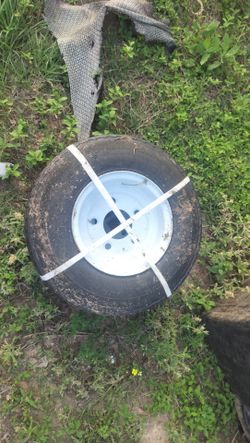 $50 are brand new as is trailer tires