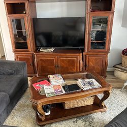 Free TV Console With Table