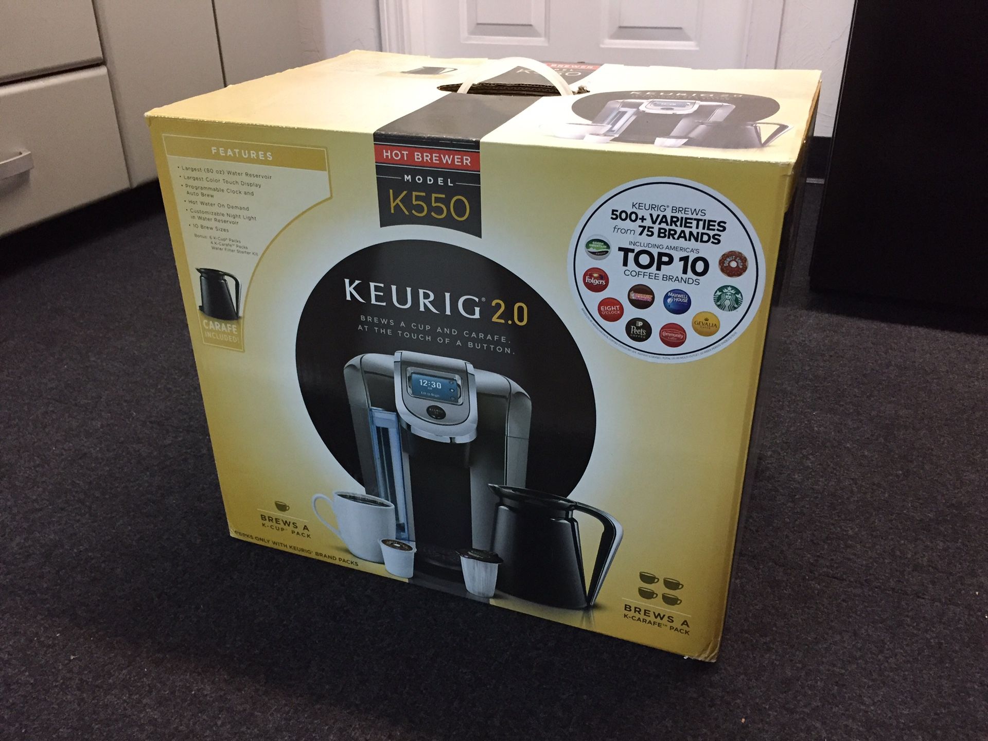 Keurig 550. Brand new. NEVER USED