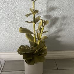 Artificial Plant In Ceramic Pot