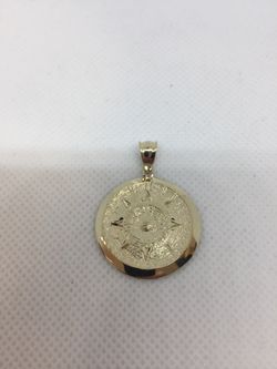 10K Y Aztec charm small size