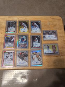 $4 Autograph Cards. Take your pick.
