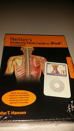 Anatomy flash cards for ipod