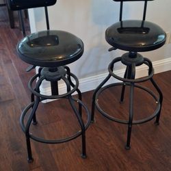 2 Rotating Stools