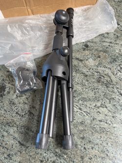 Adjustable Tripod Microphone Stand with Boom Arm – New