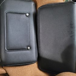 2 Nwot Plain Black Wallets