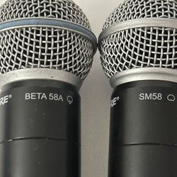 Shure Microphone Wireless MIC ONLY H5 Frequency $120 Each